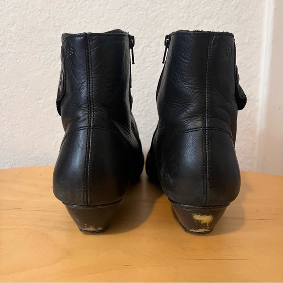 Josef Seibel Black Ankle Boots Size EU 39 - Picture 7 of 13